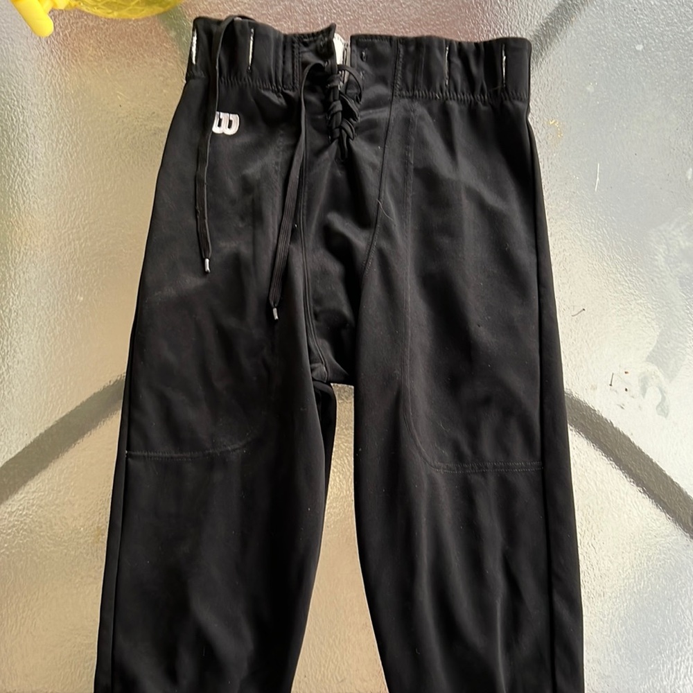 Black football pants